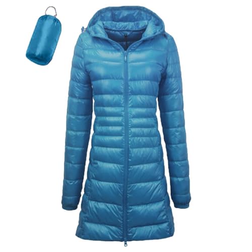 Leichte Daunenjacke Damen Puffer Jacke Damen Leichter Daunenmantel Lightweight Steppjacke Damen Leicht Packable Down Jacket Women Federleichte Daunenjacke Frauen Dünne Jacke Daunen von Generic