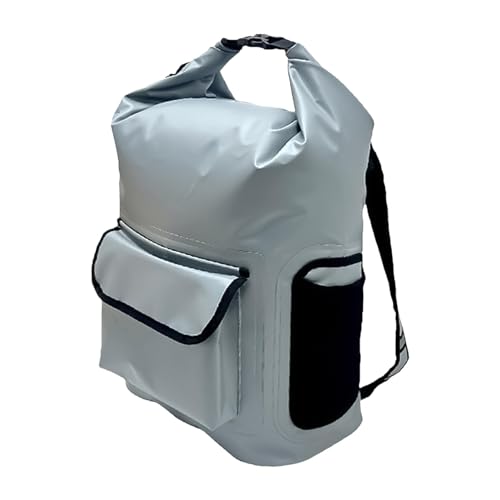 Leichter wasserdichter Rucksack, wasserdichter Rucksack für Frauen - Wanderrucksack mit großer Kapazität Wasserdicht - in 500D PVC Mesh Stoff mit reflektierenden Streifen, Outdoor-Rucksack für von Generic