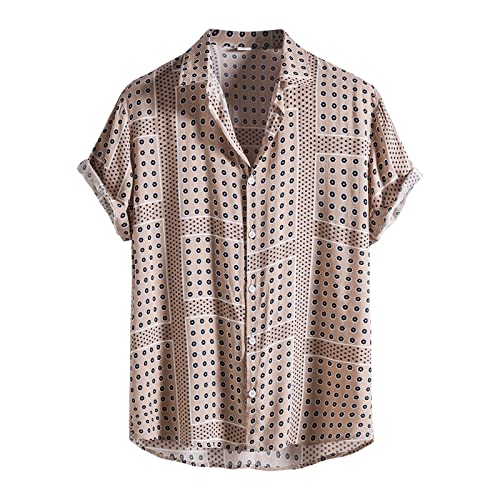 Leinenhemd Herren Hemden Kurzarm Freizeithemd Funky Hawaii Hemd Lässig Button Down Lässig Button Down Sommerhemde Locker Henley Shirt Strand Atmungsaktives Kurzarmhemd Männer Leinenhemd Herren Hemden Kurzarm Freizeithemd Funky Hawaii Hemd Lässig Button Down Lässig Button Down Sommerhemde Locker Henley Shirt Strand Atmungsaktives Kurzarmhemd Männer von Generic