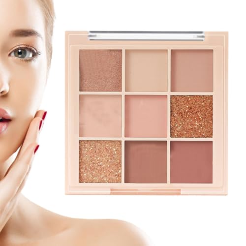 Lidschatten-Make-up-Paletten – Glitzernde Lidschatten, mischbare Farbpalette, langanhaltend, kreativ, Make-up-Set für Frauen von Generic