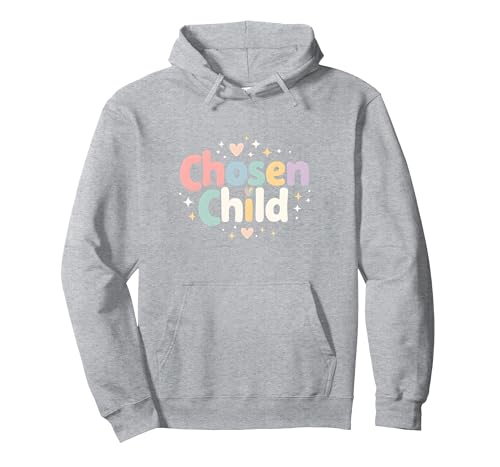 Lieblings-Kinder-Sweatshirt von der Tochter Pullover Hoodie, Unisex für Erwachsene, Grau Meliert, S von Generic