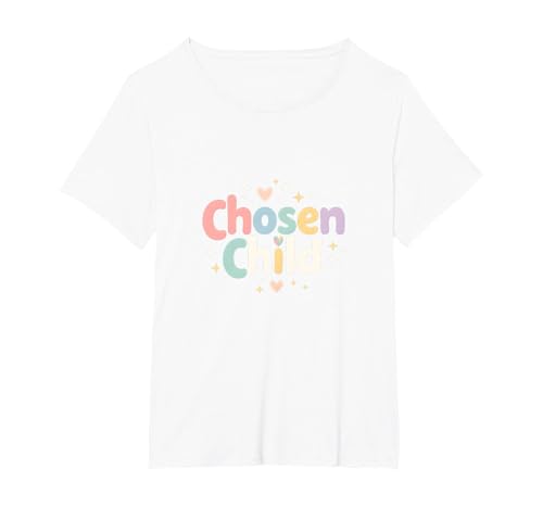 Lieblings-Kinder-Sweatshirt von der Tochter T-Shirt, Damen Große Größen, Weiß, 6X von Generic