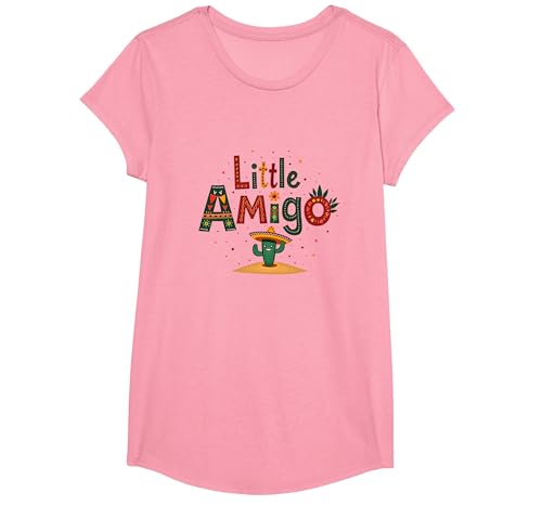 Little Amigo Mexikanischer Junge Festlicher Südwesten Kaktus Fiesta T-Shirt, Girls, Rosa, XS Little Amigo Mexikanischer Junge Festlicher Südwesten Kaktus Fiesta T-Shirt, Girls, Rosa, XS von Generic