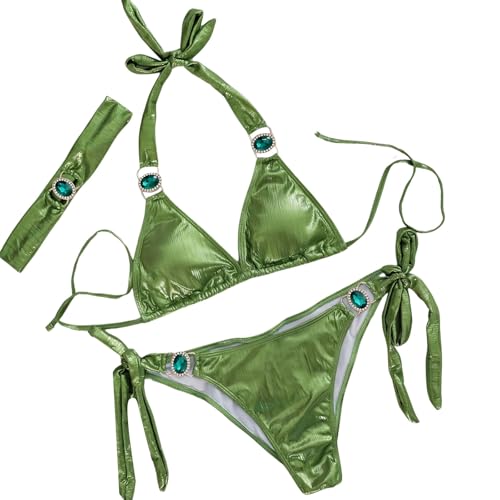 Long Tankini Damen Badekleid Langarm Bikini Oberteil Bikini GroßE GrößEn High Waist Badekleid Damen Lang Bikini Tanga Rot Bikini Mit Passendem Strandkleid Badeanzug Mit SchnüRung Seitlich Badeanzug von Generic