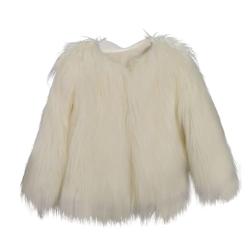 Longbluse Damen Lässig für Leggings Kunstpelz Mantel Damen Kurz V-Ausschnitt Felljacke Open Front Winterjacke Große Größen Kunstfell Jacke Winter Pelzmantel Warm Plüschmantel Kuschelig Longbluse Damen Lässig für Leggings Kunstpelz Mantel Damen Kurz V-Ausschnitt Felljacke Open Front Winterjacke Große Größen Kunstfell Jacke Winter Pelzmantel Warm Plüschmantel Kuschelig von Generic