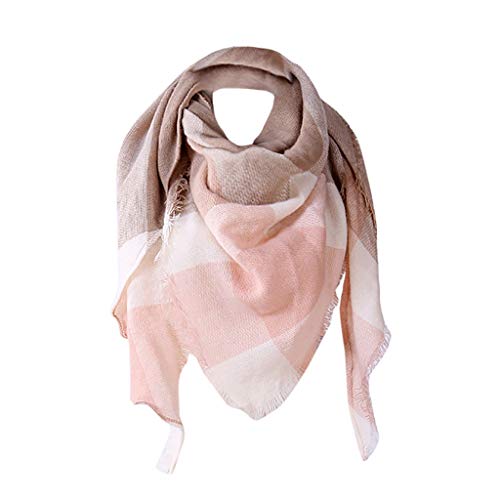 Loop Schal Damen Damen Schal Xxl Warm Weich Strickschal Weihnachtsschal Frauen Herbstschal Wolleschal Winterschal Damen Schlauchschal Dreieckstuch Schal Damen Winter Halstuch Poncho Kaschmir Schal von Generic