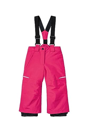 Lupilu Mädchen Schneehose Winterhose Wind und Wasserdicht Latzhose Bundhose (as3, Numeric, Numeric_86, Numeric_92, Pink, Standart) von Generic