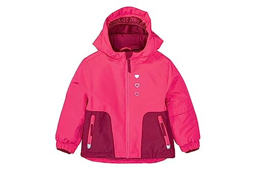 Lupilu Mädchen Schneejacke Skijacke Pink Wind- und Wasserdicht Reflektierend (as3, numeric, numeric_86, numeric_92, regular) von Generic