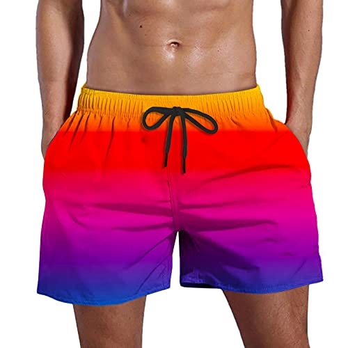 Lustige Badehose Herren 2 In 1 Badeshorts Schwimmhose Schnelltrocknend Kurz Boardshorts Shorts Schwimmen Freizeit Wassersport Badehose Herren Lang von Generic