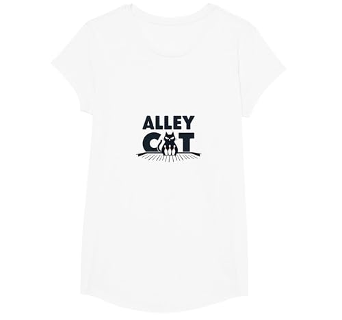Lustige Bowlingbahn-Katze – humorvolle Katzenschläge T-Shirt, Girls, Weiß, XS Lustige Bowlingbahn-Katze – humorvolle Katzenschläge T-Shirt, Girls, Weiß, XS von Generic