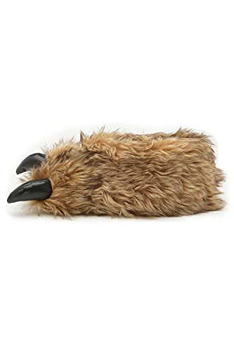 Lustige Hausschuhe für Herren, mit Klauen-Monster-Bär-Motiv, Tierfüße, Geschenk, - Hellbraune Kralle - Größe: 40/42 EU Lustige Hausschuhe für Herren, mit Klauen-Monster-Bär-Motiv, Tierfüße, Geschenk, - Hellbraune Kralle - Größe: 40/42 EU von Bruno Galli