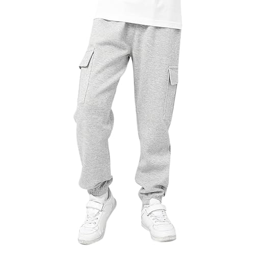 Mädchen Jogginghose - Baggy Regular Jeans Teenager Cargohose Trainingshose Winterhose Freizeit Streetwear Outdoor-Bergsteigen Wanderhose Klettern Wandern Track Pants von Generic