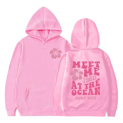 Mädchen Kapuzenpullover Langarm Weiches Sweatshirt Grafik Hoody Kinder Niedliche Pullover Top Kleidung Für Mädchen Cool Hoodies Teens (1-F-Rosa, 11-12 Years) von Generic
