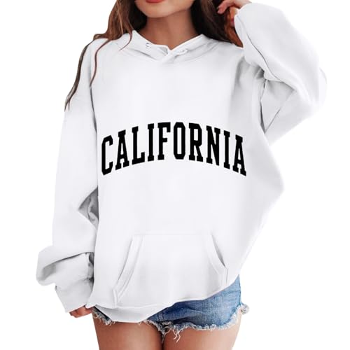 Mädchen Kapuzenpullover mit California Langarm Weiches Sweatshirt Grafik Hoody Kinder Niedliche Pullover Top Kleidung Für Mädchen Tops Teenager Mädchen Kapuzenpullover mit California Langarm Weiches Sweatshirt Grafik Hoody Kinder Niedliche Pullover Top Kleidung Für Mädchen Tops Teenager von Generic