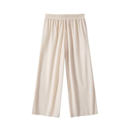Mädchen Leinenhose Einfarbig Sommerhose Stoffhose Bequeme Atmungsaktiv Hosen Sporthose Elastische Taille Luftige Freizeithose Loose Outdoorhose Kinder Casual Sweatpants Sweathose von Generic