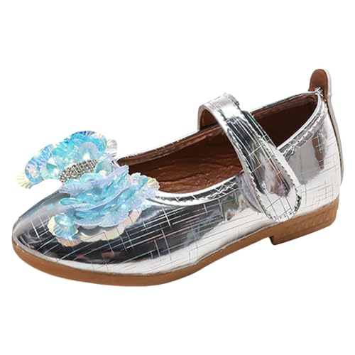 Mädchen Sandalen 2025 Blumen Leder Open Toe Ankle Strap Pu-Prinzessin Schuhe Prinzessin Kinder Sportschuhe Strandschuhe Mädchen Sandalen 2025 Blumen Leder Open Toe Ankle Strap Pu-Prinzessin Schuhe Prinzessin Kinder Sportschuhe Strandschuhe von Generic