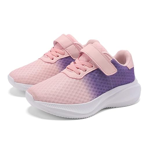 Mädchen Sneakers Leichte atmungsaktive Laufschuhe Kinder Bequeme Sportliche Wanderschuhe Lässige Sportschuhe Outdoor-Aktivitäten Turnschuhe Joggingschuhe Walking Schuhe Freizeitschuhe von Generic