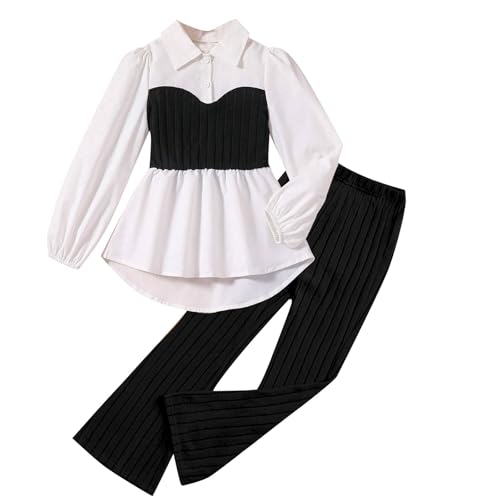Mädchen Zweiteiler Outfit Set - Unisex SüßE Klamotten Sport Freizeit Mode Kinder Sportkleidung Lässiger Sportanzug Workout Laufen Outfit Geburtstage Geschenk Mädchen Zweiteiler Outfit Set - Unisex SüßE Klamotten Sport Freizeit Mode Kinder Sportkleidung Lässiger Sportanzug Workout Laufen Outfit Geburtstage Geschenk von Generic