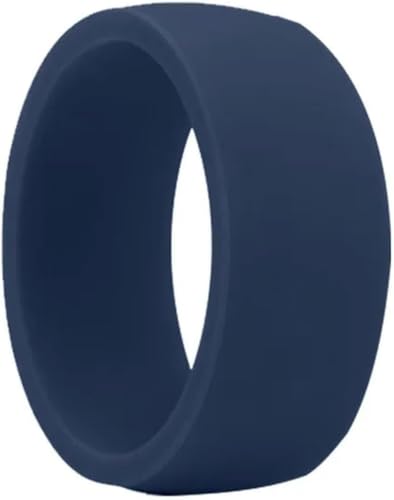 Mädchenprodukte 8.7mm Silikonring Tarnung Grüne Camo Blue Ehering Ring Große Elastizität Männer Silikon Ringgeschenke Geschenke von Generic