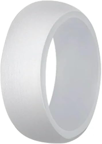 Mädchenprodukte 8.7mm Silikonring Tarnung Grüne Camo Blue Ehering Ring Große Elastizität Männer Silikon Ringgeschenke Geschenke von Generic