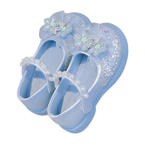 Mädchenschuhe mit weicher Sohle Strasssteinen Kinder Sandalen Kinderschuhe mit Weicher Sohle Sommer Mode Flach Strand Schuhe Bequeme Leicht Prinzessin Schuhe Sommerschuhe von Generic