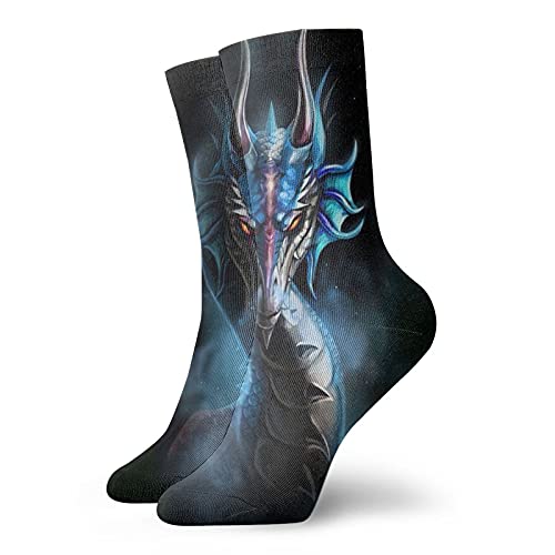 Mädchensocken 40cm Drachen Verrückte Socken Farbige Glücklich Sock Weich Strümpfe Für Damen, Verkleidung Party, Geburtstage von Generic