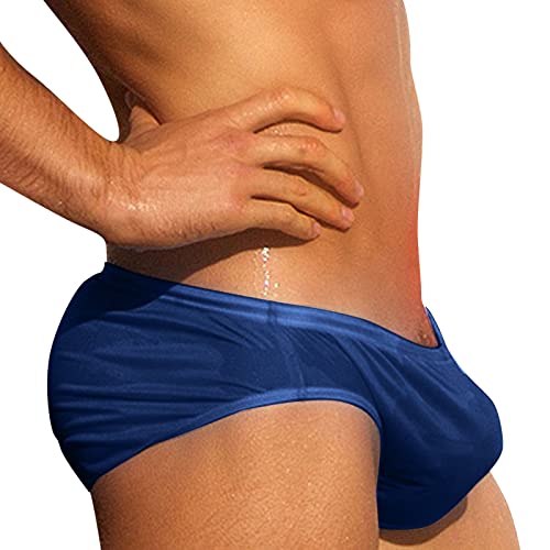 Männer Hosen Strand Einfarbig Unterwäsche Schwimmen Atmungsaktive Badehose Laufen Mode Herren Bademode Gay Badehose String von Generic