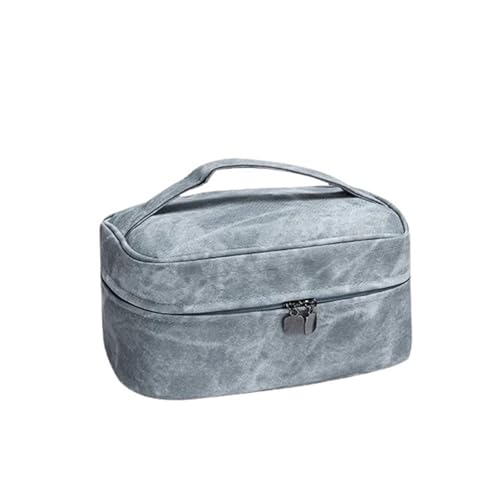 Männer Kulturbeutel Make-up Reise Kosmetiktasche Tragbare Frauen Make-up Fall(Blue) von Generic