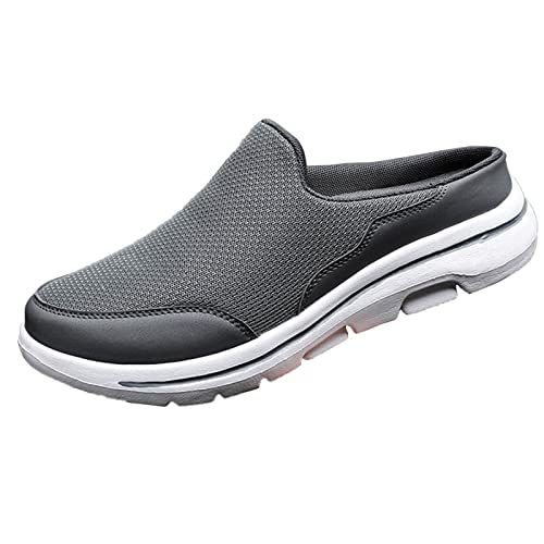Männer Sportschuhe Modische einfache einfarbige Muster atmungsaktives Mesh Bequeme Flache Unterseite rutschfeste Freizeitschuhe K Sneaker Herren 40 Schuhe Herren Mit Klettverschluss von Generic