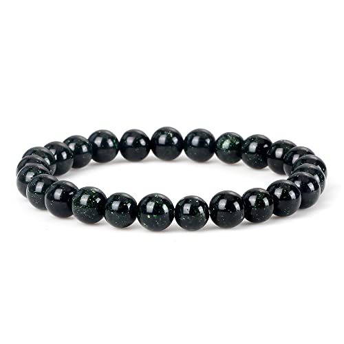 Männer stein Perlen Armbänder Blau Grün Sandstein Stretch Armbänder Kristall Armreifen Frauen Glück Armband Männer stein Perlen Armbänder Blau Grün Sandstein Stretch Armbänder Kristall Armreifen Frauen Glück Armband von Generic