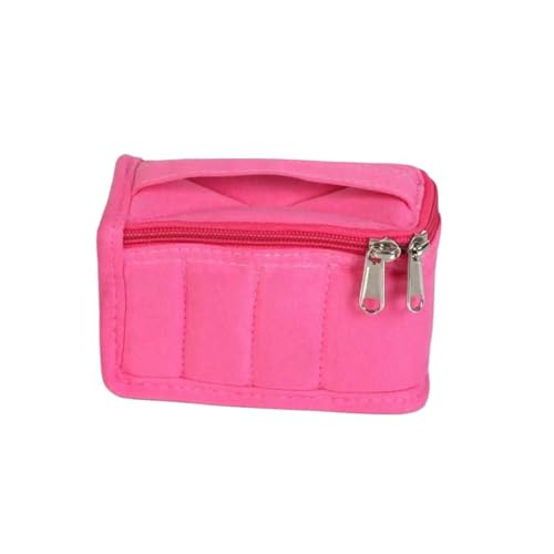 Männer und Frauen Make-up Tasche Kulturbeutel for Geschäftsreisen Hotel(Pink) von Generic
