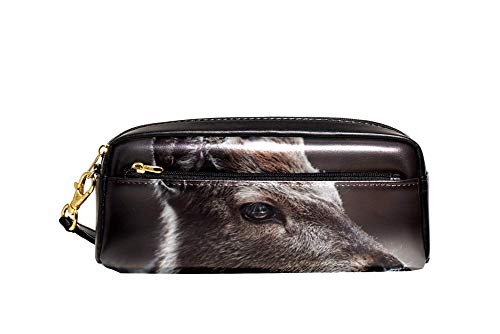 Mäppchen Wilder Haariger Hirsch Stiftetasche Griff Stylisches Make-Up Tasche Praktischem Federmäppchen Für Kinder Jungen Erwachsene Mäppchen Wilder Haariger Hirsch Stiftetasche Griff Stylisches Make-Up Tasche Praktischem Federmäppchen Für Kinder Jungen Erwachsene von Generic
