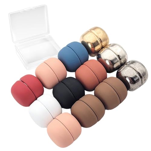 Magnetische Hijab -Stifte - Schal -Clip -Set, Pinless -Taste Verschlüsse | No-Snag Head Cover-Befestigungselemente, starker Broschenhalter für Hemd, Stifte für Frauen-Outfit von Generic