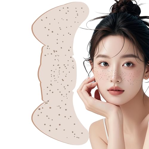 Make-up-Patches, glitzernde Gesichts-Make-up-Patches – leuchtende Flicken mit falschen Sommersprossen | Temporäre Aufkleber mit glitzernden Sommersprossen für Frauen, Erwachsene und Freunde von Generic