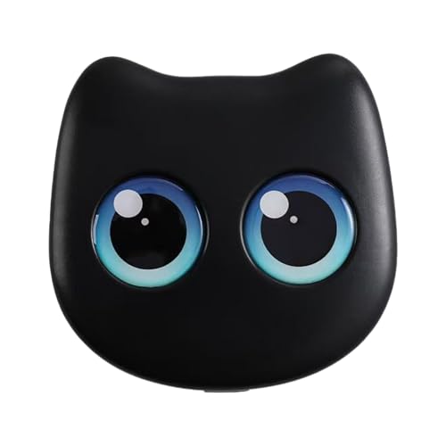 Make-up-Pinsel-Set mit 6 Werkzeugen – tragbarer Kosmetikspiegel Cat Shape Memory für Reisekonten im Freien am Tag verwenden Sie den Geburtstag zwischen jedem von Generic