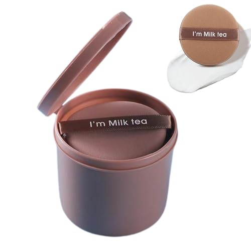 Make-up-Puff für Puder-Grundierung, Puderquaste für Gesicht - Face Wet Foundation Schwamm | Tragbares Wet-Dry-Make-up-Werkzeug mit Riemen für Männer, Frauen, Erwachsene, alle Altersgruppen, Kosmetiker von Generic
