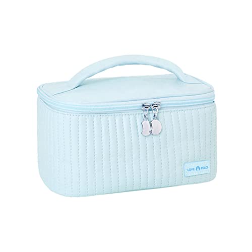 Make-up-Tasche, PU-Make-up-Tasche, Kosmetik-Aufbewahrungstasche mit Offenem Deckel, Wasserdichter Tragbarer Kulturbeutel in Kuchenform, Make-up-Organizer, Reise-Make-up-Tasche Make-up-Tasche, PU-Make-up-Tasche, Kosmetik-Aufbewahrungstasche mit Offenem Deckel, Wasserdichter Tragbarer Kulturbeutel in Kuchenform, Make-up-Organizer, Reise-Make-up-Tasche von Generic
