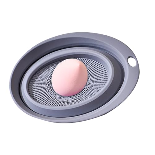 Makeup Brush Cleaner Mat | Silikon Pad Scrubber Portable Silikon Makeup Brush Cleaner Washing Tools for Girls and Women von Generic