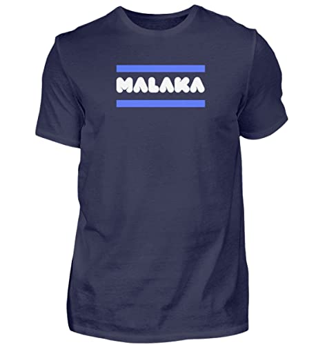 Malaka Greece Griechenland Greek Hellas Sparta - Herren Premiumshirt -XXL-Navy von Generic