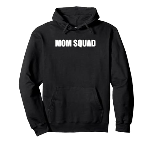 Mama Squad Pullover Hoodie, Unisex für Erwachsene, Schwarz, L von Generic