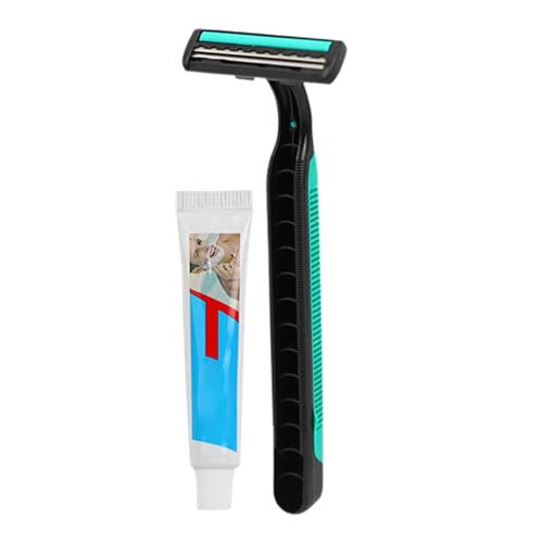 Manueller Rasierer für Herren, tragbarer manueller Bartschneider – praktischer, bequemer, tragbarer Reise-Rasierer für Kinn, Gesicht von Generic