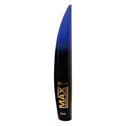 Mascara, Wimperntusche für Augen mit Wimpernlifting-Effekt, Sichtbar mehr Länge und Volumen, False Lash Eye Oversized Mascara, Schwarz Blau Wimperntusche 15ML (Blau, 15ML) von Generic