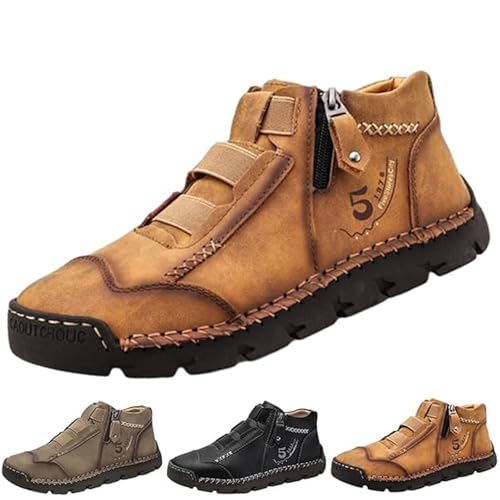 Matufit Schuhe for Herren, Matufit Orthopädische Schuhe for Herren, Matufit Schuhe, Komfort, wasserdicht, rutschfest, orthopädisch(Brown,10) von Generic