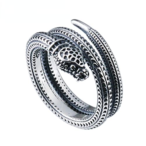 Mehrschichtige Drachenringe aus Sterlingsilber, verstellbare Ringe für Männer und Frauen von Generic