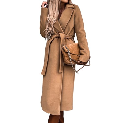 Meine Bestellungen Anzeigen Trenchcoat Damen Lang Damenmantel Elegant Wollmantel Mit Taschen Wintermantel Damen-Jacken Warmer Mantel Damen Revers Trenchcoat Khaki L Meine Bestellungen Anzeigen Trenchcoat Damen Lang Damenmantel Elegant Wollmantel Mit Taschen Wintermantel Damen-Jacken Warmer Mantel Damen Revers Trenchcoat Khaki L von Generic