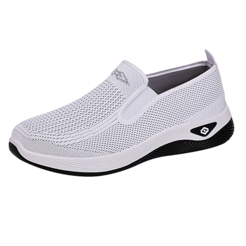 Meine Bestellungen Komfortschuhe Weite H Damen Walkingschuhe Mesh Strick Flach Schuhe Leichte Weiche Sohle Sneakers Turnschuhe Mit Fussbett Wanderschuhe rutschfeste Sportschuhe von Generic
