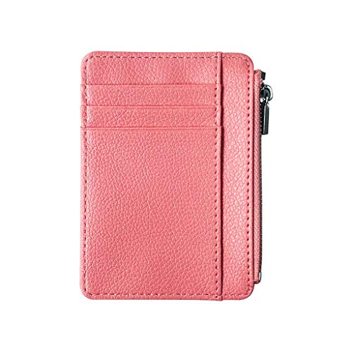 Men 's Fashion-Black Multi-Card Card Brieftasche Damengeldbörse Rot Günstige Geldbörsen Für Damen (Pink, One Size) von Generic