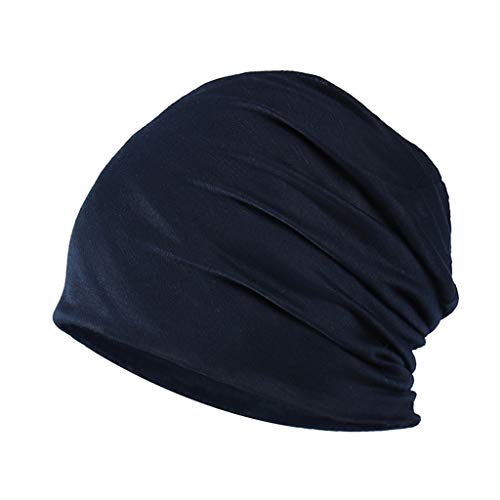 Merino Mütze Herren, Beanie Damen Warm und Dünn Strickmütze Unisex Leichte Slouch Longbeanie Bequem Atmungsaktiv Chemo Mütze Klassische Strick Kopfbedeckung Herren von Generic