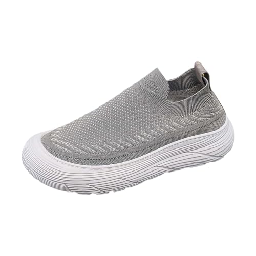 Mesh Atmungsaktive Loafer Breathable Leichtgewichts Sportschuhe Invisible Height Increased Leichte Lightweight Bequemer Freizeitschuhe Atmungsaktiv Joggingschuhe Schlupfschuhe von Generic