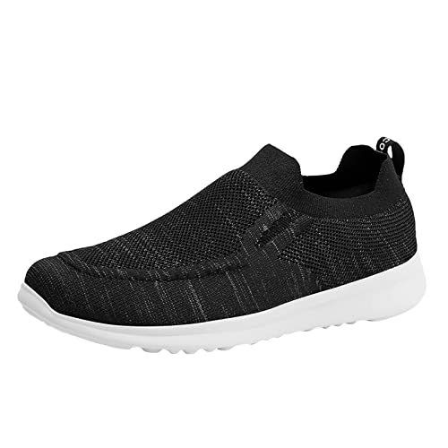 Mesh Atmungsaktive Trekkingschuhe Mit Erhöhungen Breathable Leichtgewichts Sportschuhe Einfarbig Penny Schuhe Bequemer Freizeitschuhe Halbschuhe Running Workout Sommerschuhe von Generic